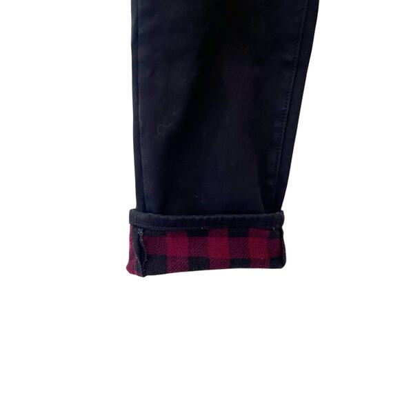 Eddie Bauer Black Fleece Lined Jeans Sz 32x30 - Picture 3 of 6